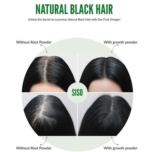 Fruit Vinegar Gel Based Black Hair Color